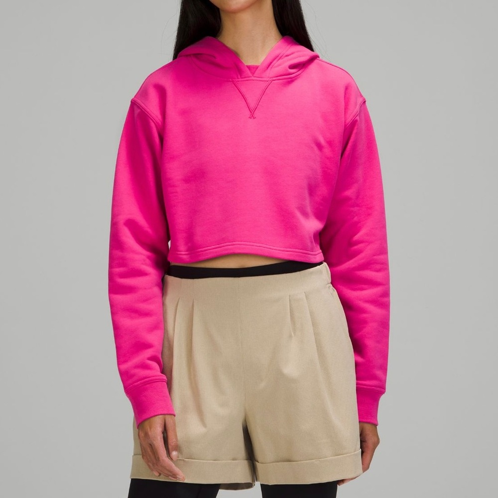 All Yours Cropped Hoodie